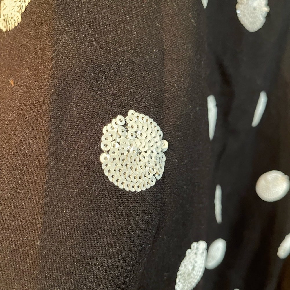 White House Black Market sequin polka dot skirt - Picture 6 of 7
